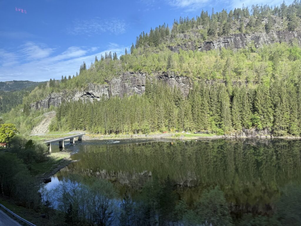 View on the way to Lærdal